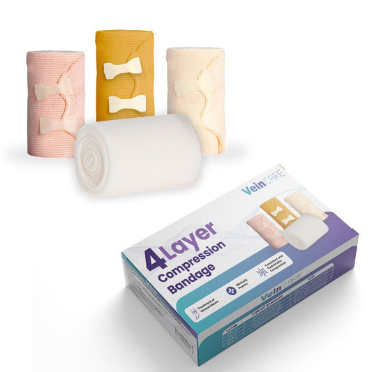 Healing Support for Venous Leg Ulcers: The Power of Vein Care 4-Layer Compression Bandages