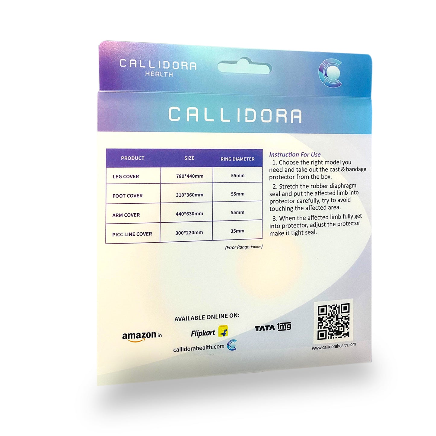 Callidora Waterproof PICC Line Cover