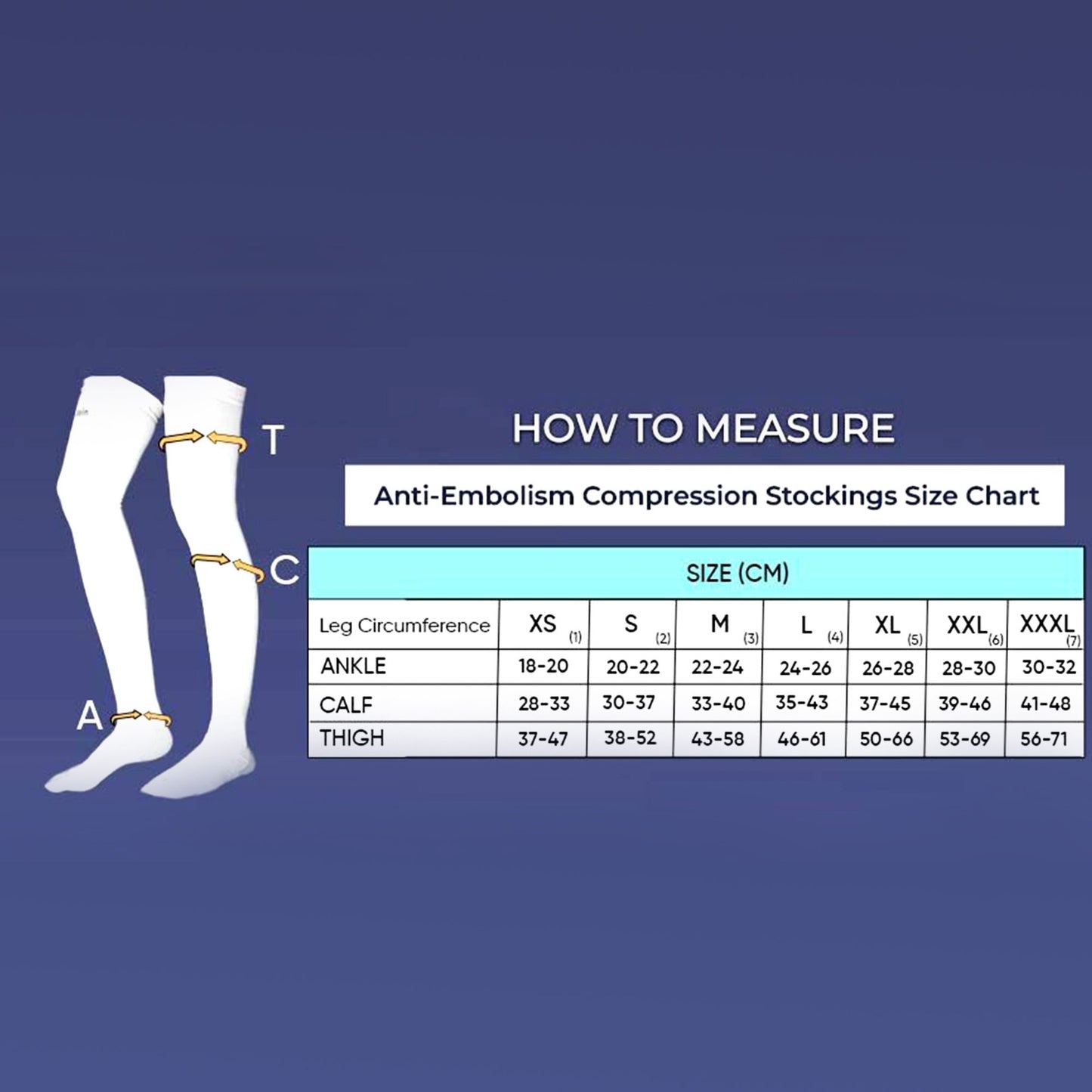 Vein Care Anti-Embolism Stockings