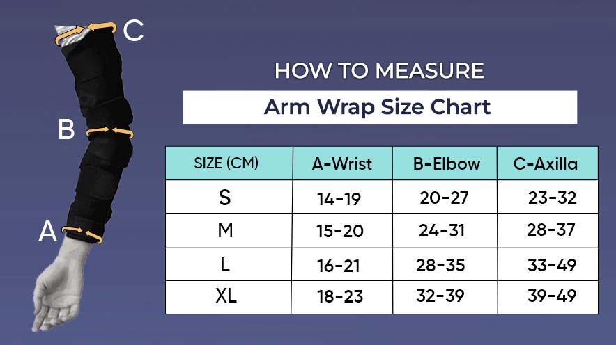 لفافة ضغط الذراع للعناية بالأوردة