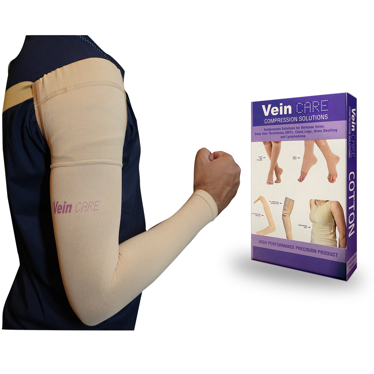 Vein Care Compression Arm Sleeves