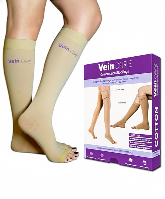 Below-Knee Vein Care Compression Stockings: Targeted Support for Everyday Leg Health