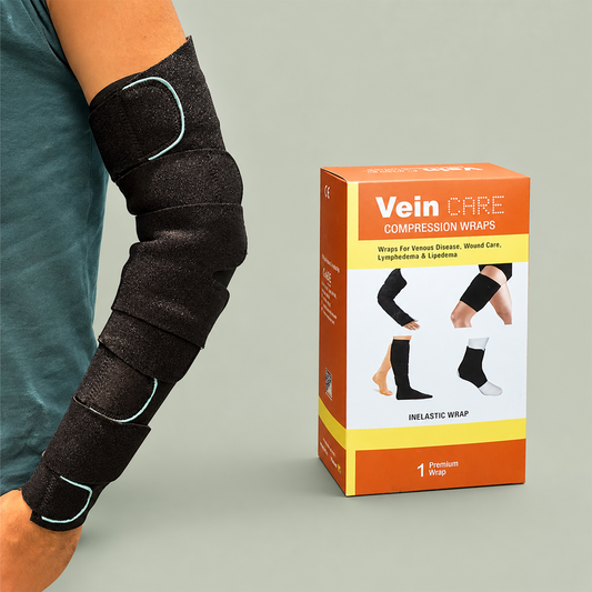 Vein Care Compression Arm Wrap: Adjustable Support for Better Circulation &amp; Everyday Arm Comfort