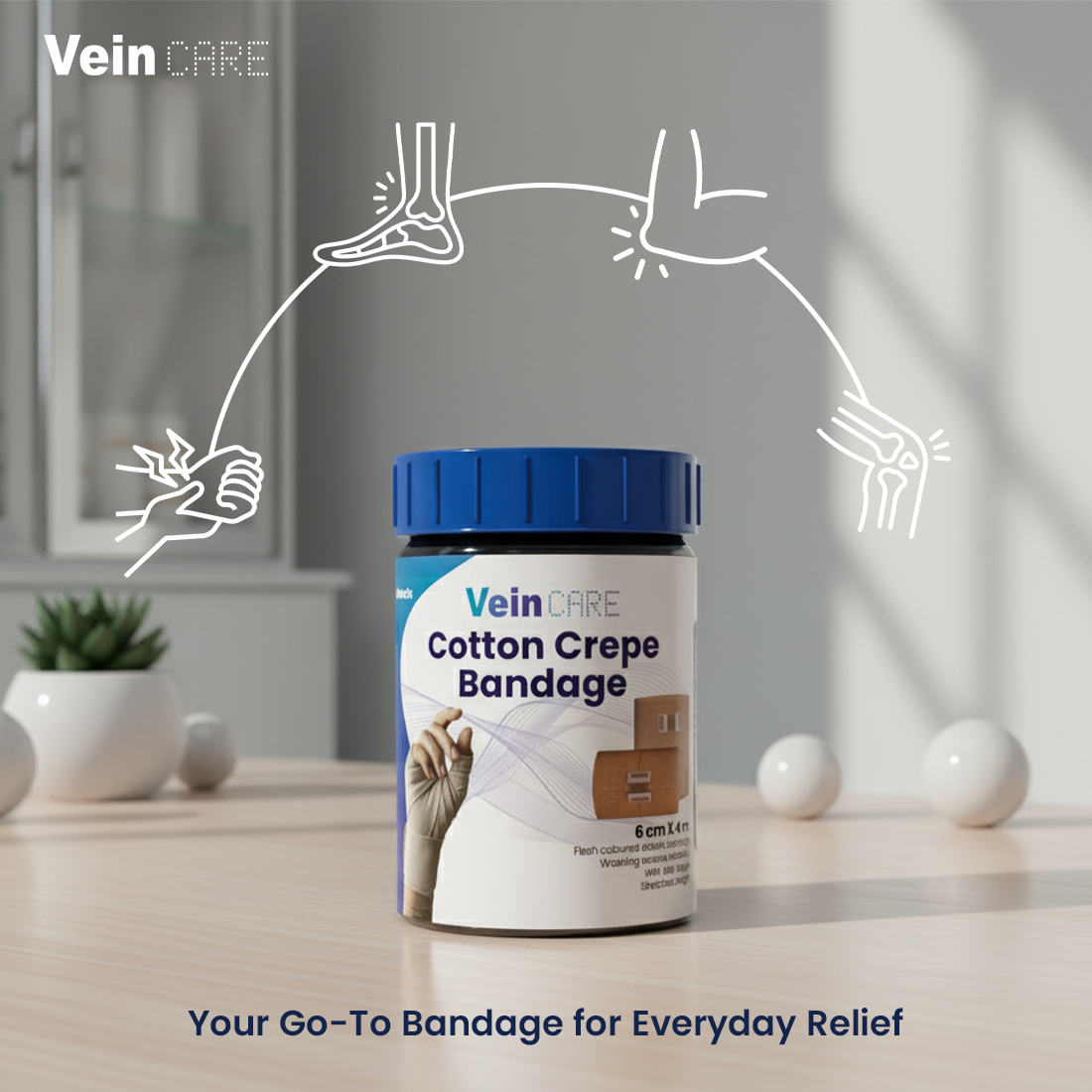 Vein Care Crepe Bandage